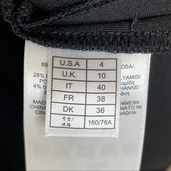 Brooks Brother Black Dress Knee Length w/ Pockets - Picture 12 of 14